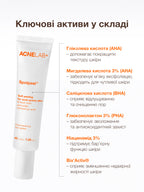 М'який пілінг для шкіри схильної до акне Spotpeel Soft peeling for acne-prone skin ACNELAB+