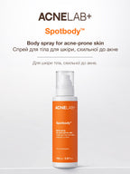 Спрей для тіла для шкіри, схильної до акне Spotbody Body spray for acne-prone skin ACNELAB+