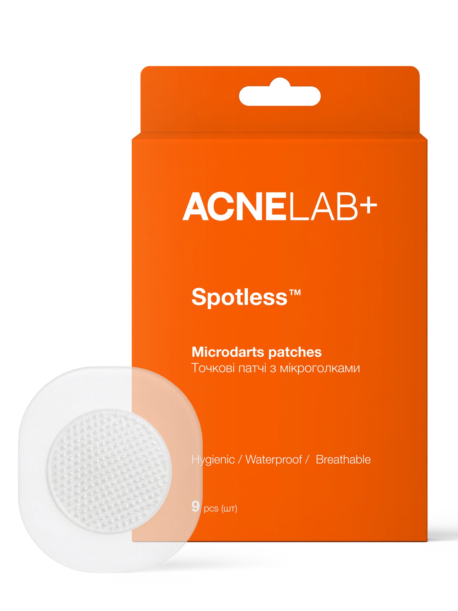 Точкові патчі з мікроголками Spotless Microdarts patches ACNELAB+, 9 шт.
