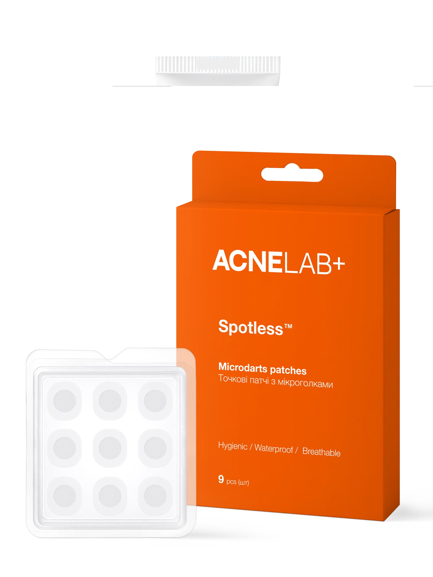 Точкові патчі з мікроголками Spotless Microdarts patches ACNELAB+, 9 шт.