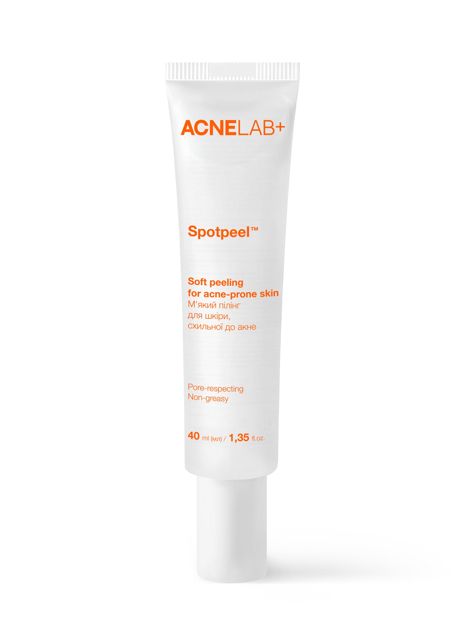 М'який пілінг для шкіри схильної до акне Spotpeel Soft peeling for acne-prone skin ACNELAB+
